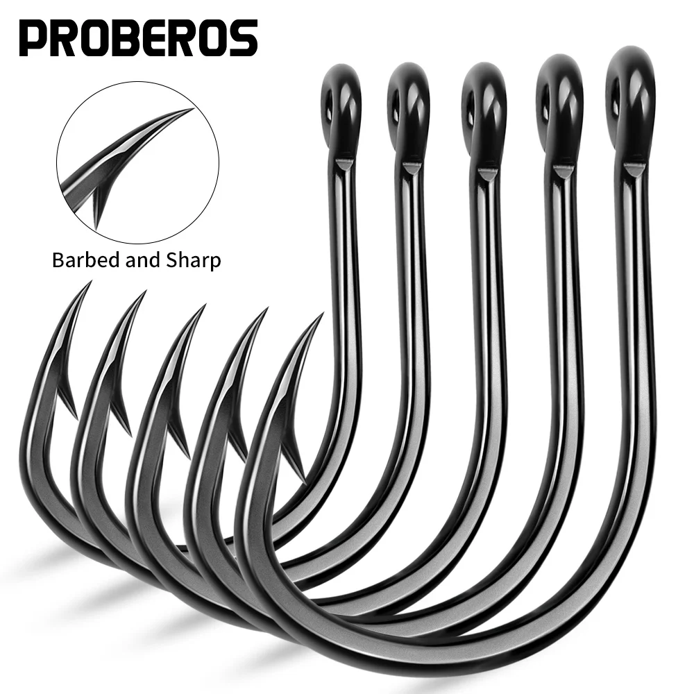 PROBEROS Anzuelos de acero al carbono – Resistentes a la corrosión
