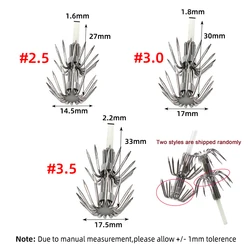 Umbrella rig doble capa para pesca de sepia con montaje estable