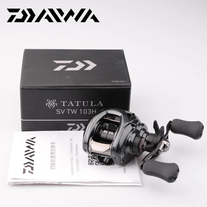 DAIWA-carrete de pesca TATULA SV TW 2020, 103, 6,3, 7,1, Baitcasting, 7 + 1BB, 8,1G, carrete de fundición, agua salada - imagen 3
