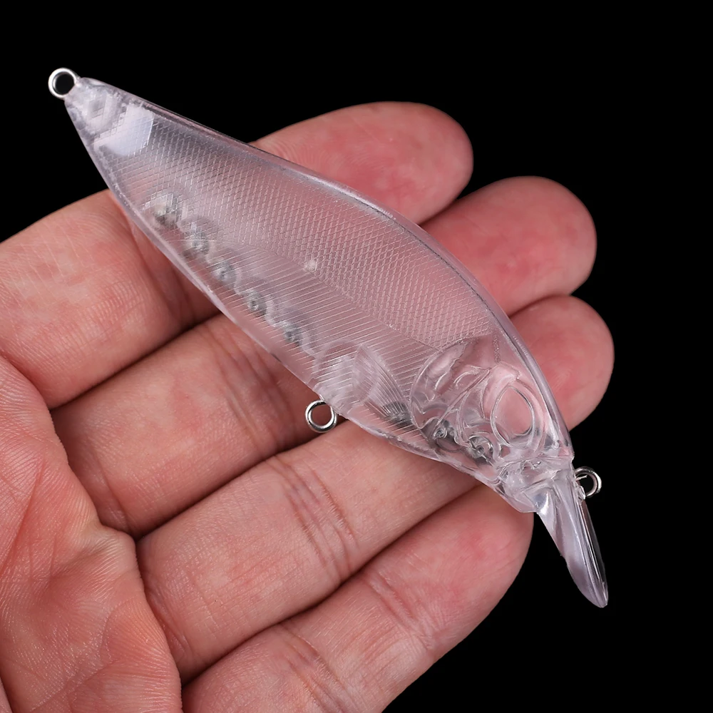 Chan'sHuang-Cebo en blanco 20 piezas sin pintar, 9cm, 10,4G, Crankbait flotante, señuelo de pesca Artificial hecho a mano - imagen 5