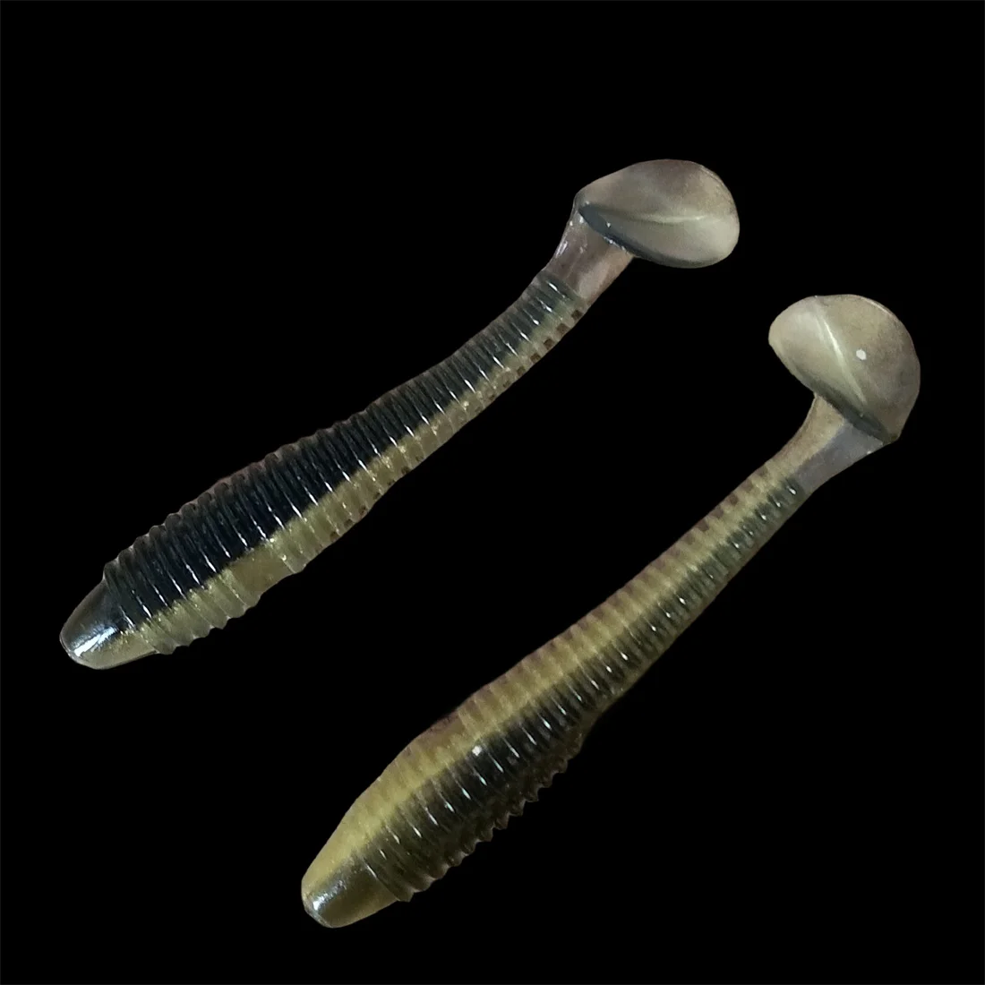 Swolfy-SEÑUELOS DE gusano artificial suave para pesca, cebo Flexible de silicona, Swimbait, gusanos, Jigging, Wobblers, 250 piezas, 35mm - imagen 5