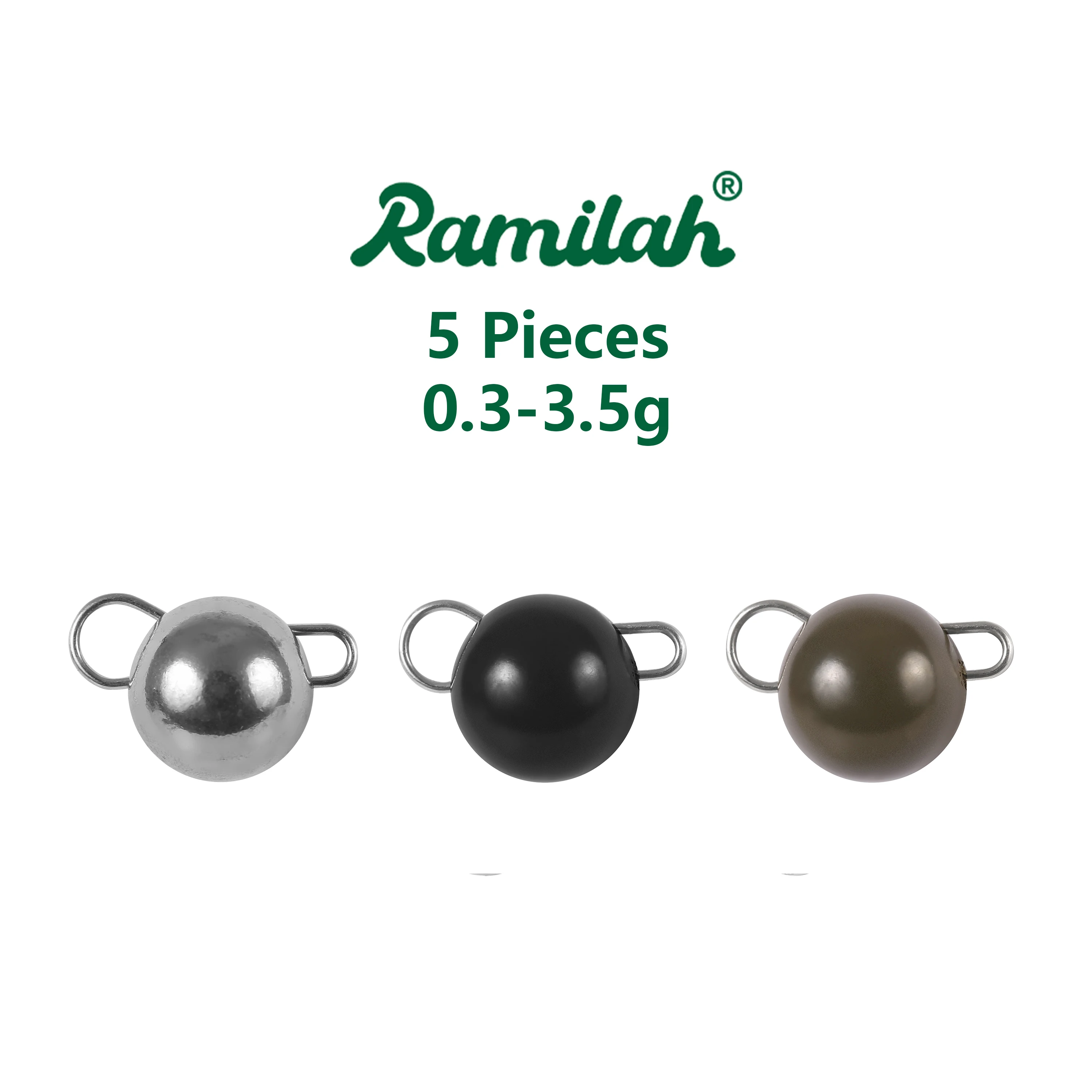 Pesas Cheburashka de tungsteno para pesca con gancho - imagen 2