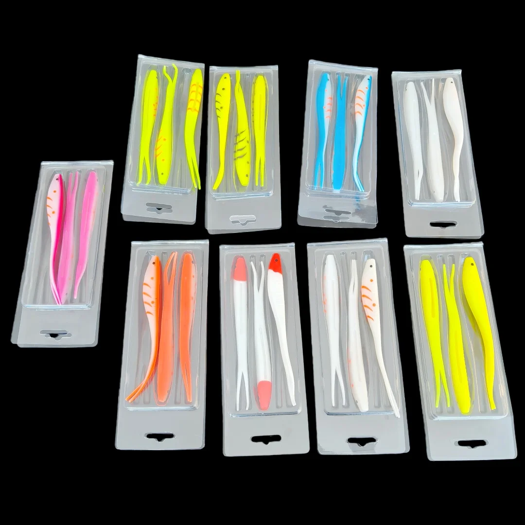 Swolfy Señuelo Flotante Silicona V-Tail para Pesca en Roca - imagen 2