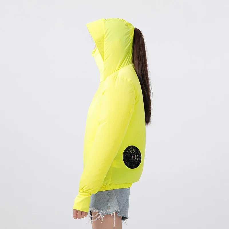 Ropa de aire acondicionado de verano, protección solar y ventilador de refrigeración, ropa de sudoración al aire libre y transpirable, hombres y mujeres - imagen 4