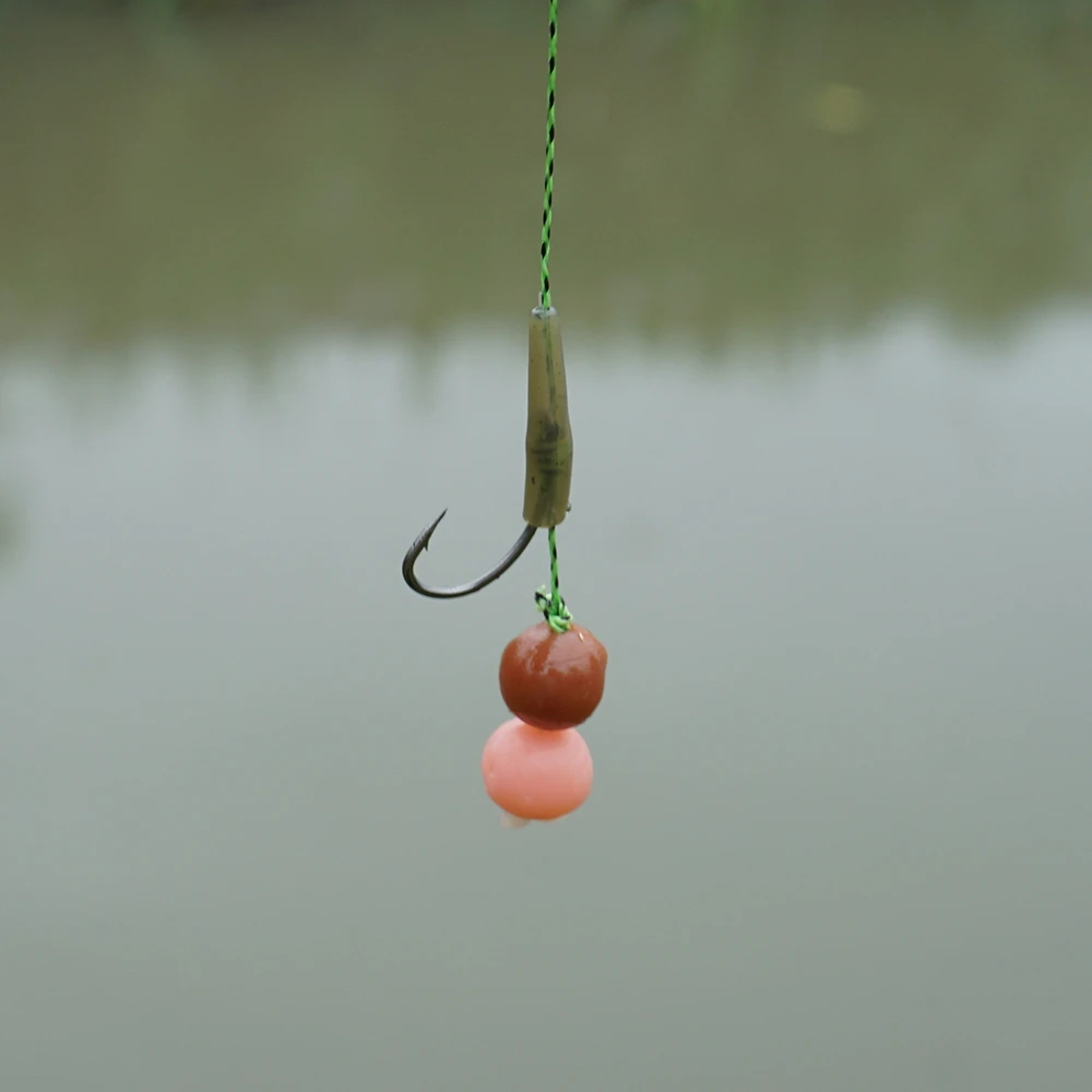 Hirisi 30 Uds cebo de bola flotante cuentas flotantes de pesca cebo suave Artificial de silicona MA105 flotadores de goma, aparejos de pesca con cuentas de bolas - imagen 2