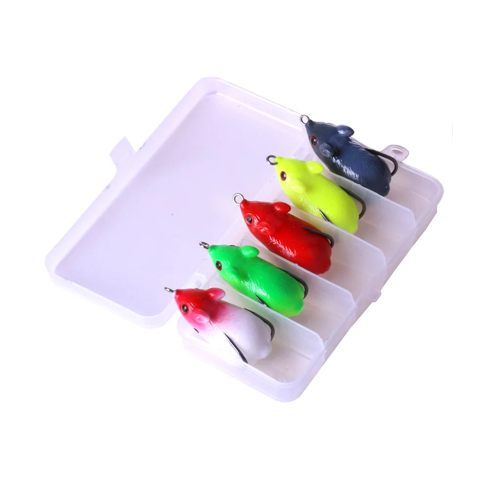 Señuelos de superficie con forma de rana – pesca de lucio y lubina - imagen 5