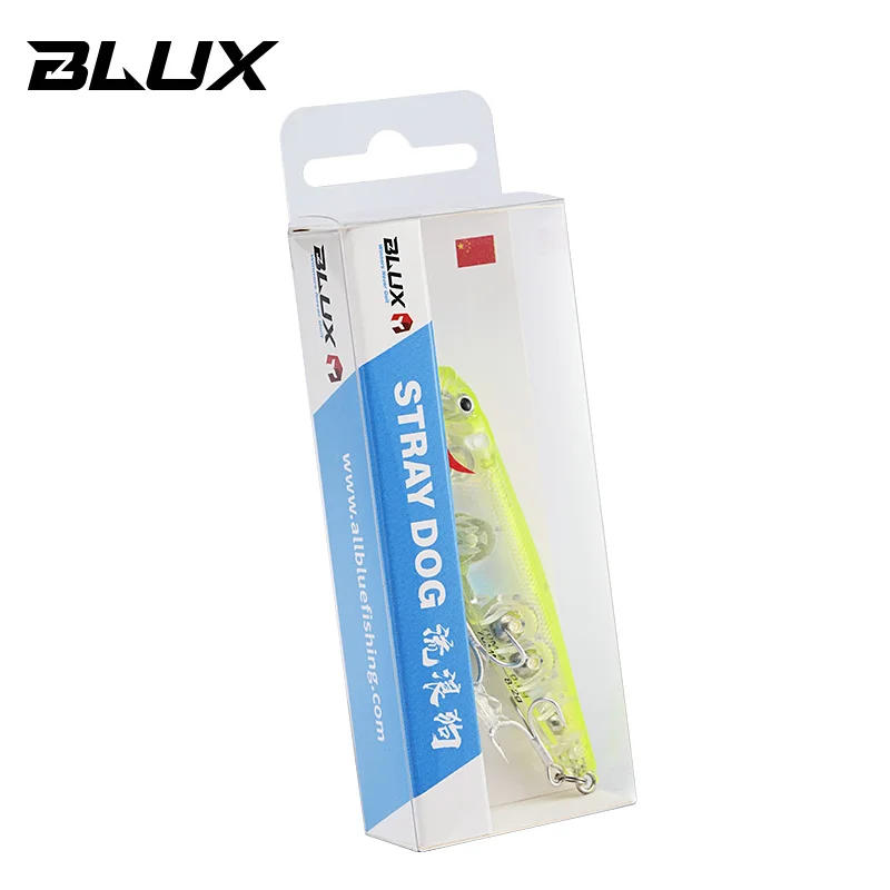 BLUX STRAY DOG Topwater lápiz 70MM 8,2g superficie Walker señuelo de pesca caminar el perro Artificial agua salada lubina cebo duro aparejos - imagen 4
