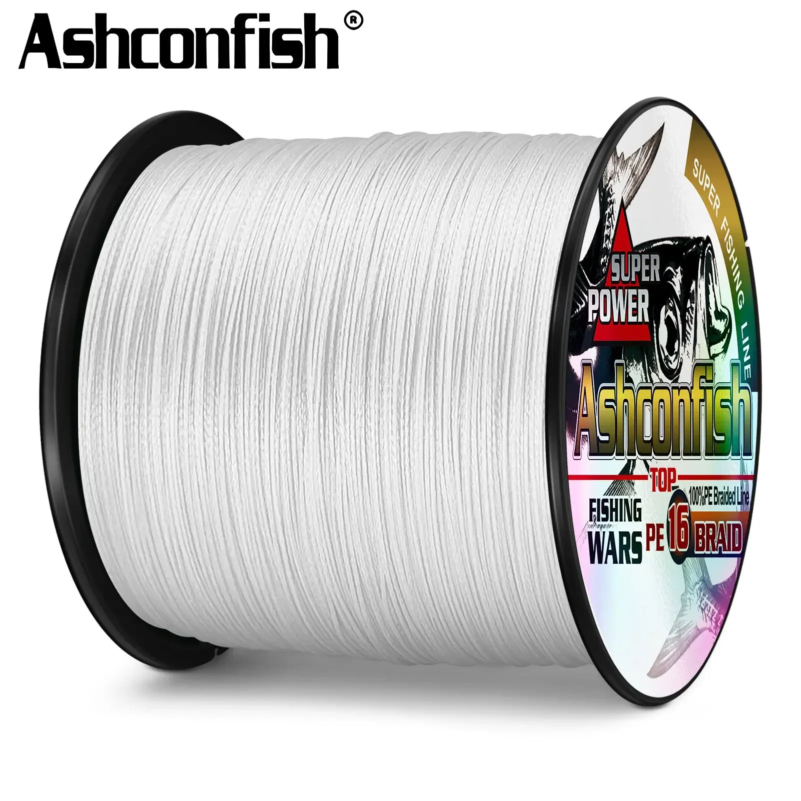 Línea Trenzada PE Japonesa Ashconfish 16 Hebras – Pesca en Agua Salada - imagen 3