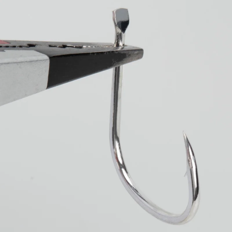 OBSESSION AS08 10 unids/bolsa PIKE anzuelos de pesca individuales de acero al carbono para agua salada 1 #   1/0 2/0 3/0 4/0 Gancho de asistencia de jigging súper ligero - imagen 5