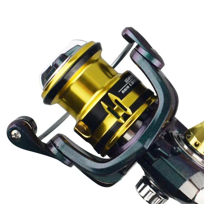 Nuevo Okuma copa de alambre de metal camaleón de alto rendimiento 5,2: 1 carrete de pesca de micro objeto sin costuras 1500-2500 - imagen 2