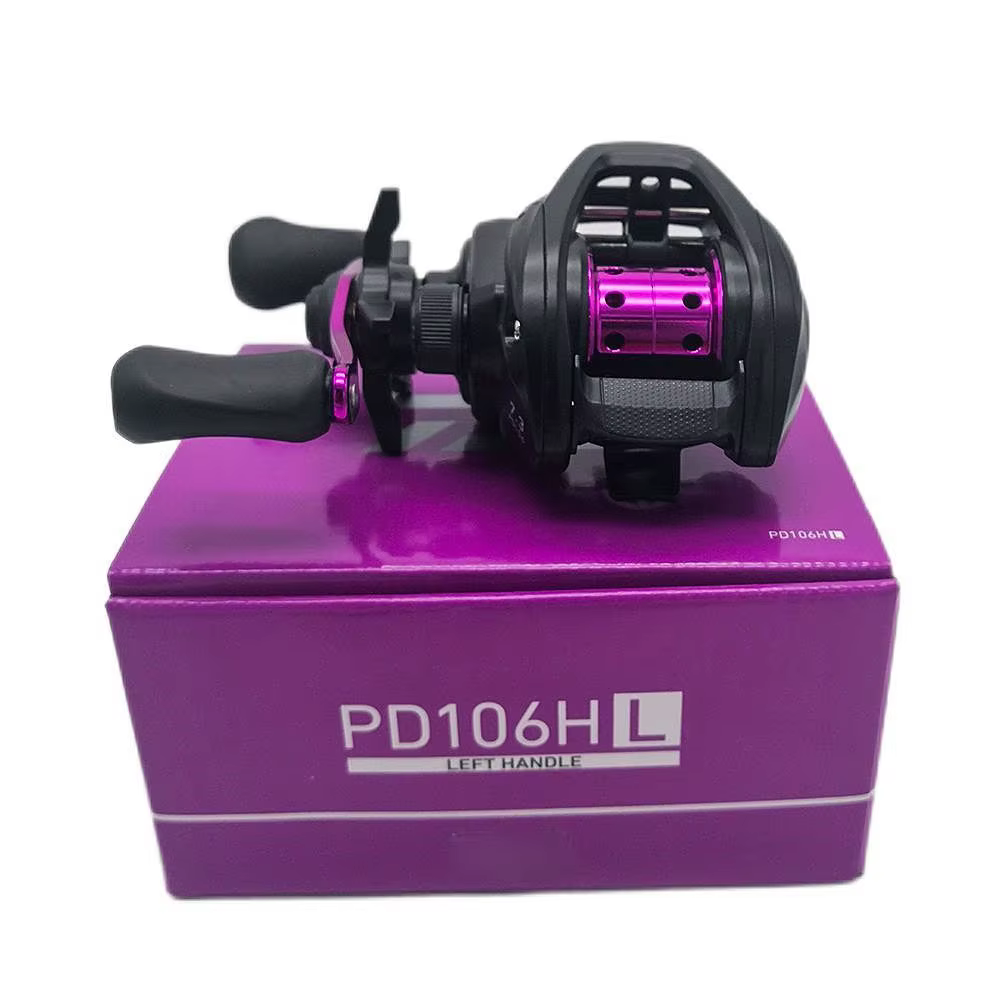 Carrete de pesca PD106HL – Lanzado de larga distancia para mar y río - imagen 5