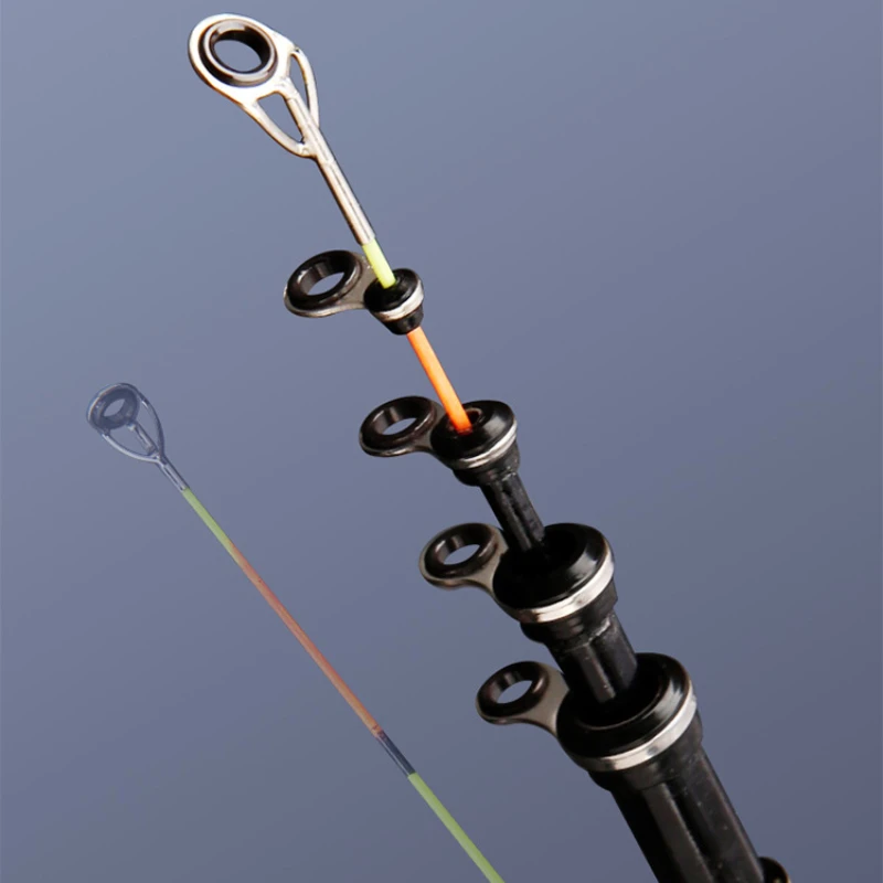 Caña de pescar telescópica de fundición lejana, suministro de fibra de vidrio FRP, depósito, Roca, lago, corriente, 1 unidad - imagen 3