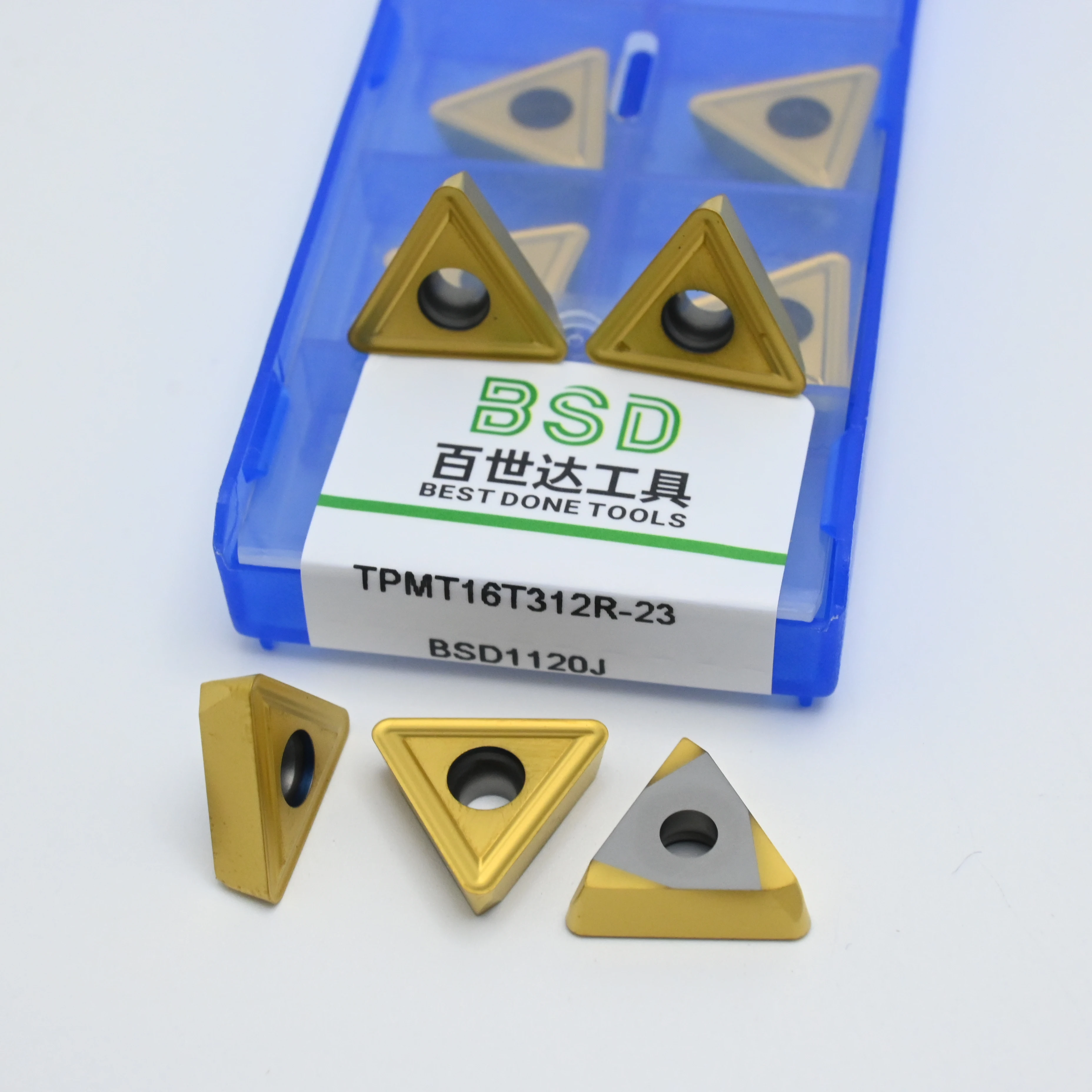Inserto carburo BSD1120J para torneado CNC - imagen 4