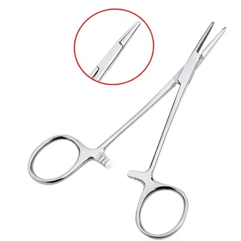 14/16/18cm compra productos de pesca accesorios removedor de anzuelos de acero inoxidable alicates de punta curva herramientas para cortar deportes - imagen 5