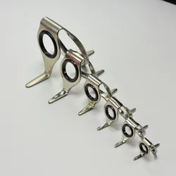 Guías de pesca acero inoxidable y cerámica negra SG32 SG00