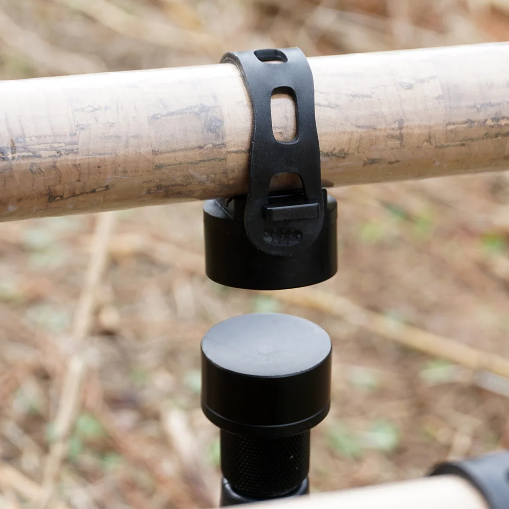 Hirisi Soporte y reposo magnético para caña de carpa de 3 piezas - Pod de pesca de liberación rápida con soporte de correa seguro | Accesorios de pesca duraderos - imagen 4