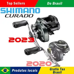 Carrete SHIMANO Baitcast CURADO 300/301/300HG/301HG 201XG carrete de pesca carrete de baitcasting 4,7:1/6,6:1 5 + 1BB 18-22LB carrete de potencia S3D