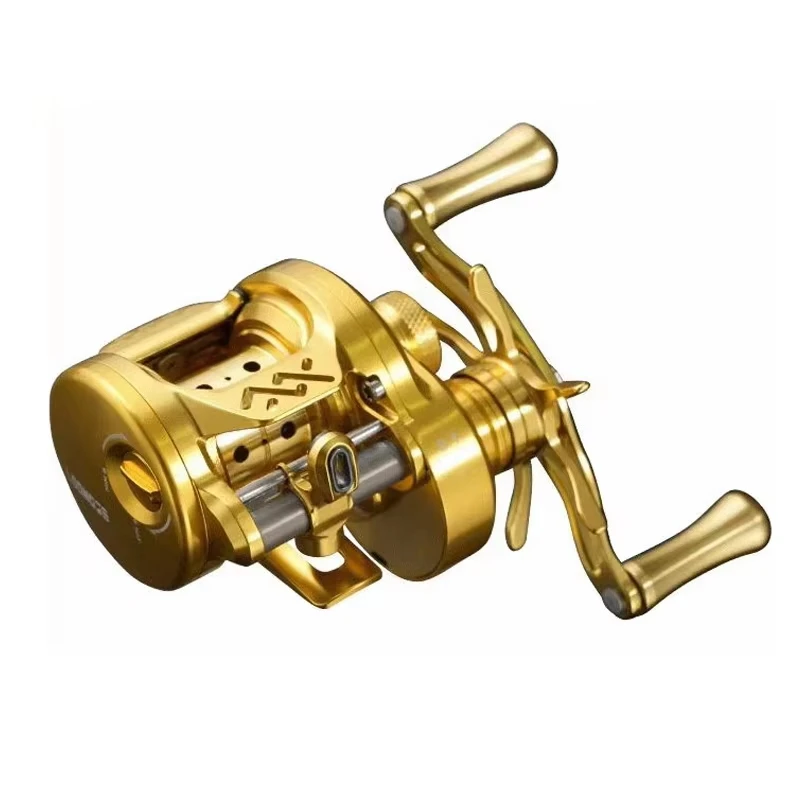 LOONGZE Airlite B50 B51 MC-1 carrete de Baitcasting BFS cebo Finesse carrete de fundición totalmente de Metal ligero agua salada agua dulce para lubina - imagen 3