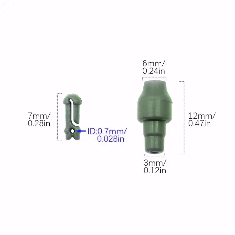 Conector Cambio Rápido para Aparejo de Pelo Carpa - imagen 3