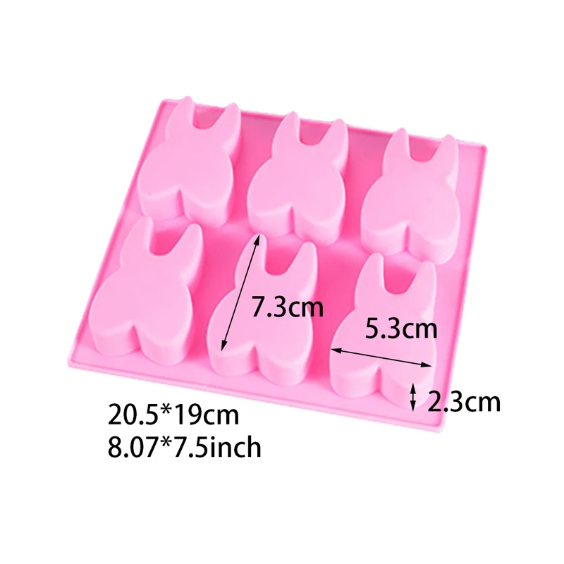 Molde de silicona para vinilos de pesca con diseño dentado - imagen 5