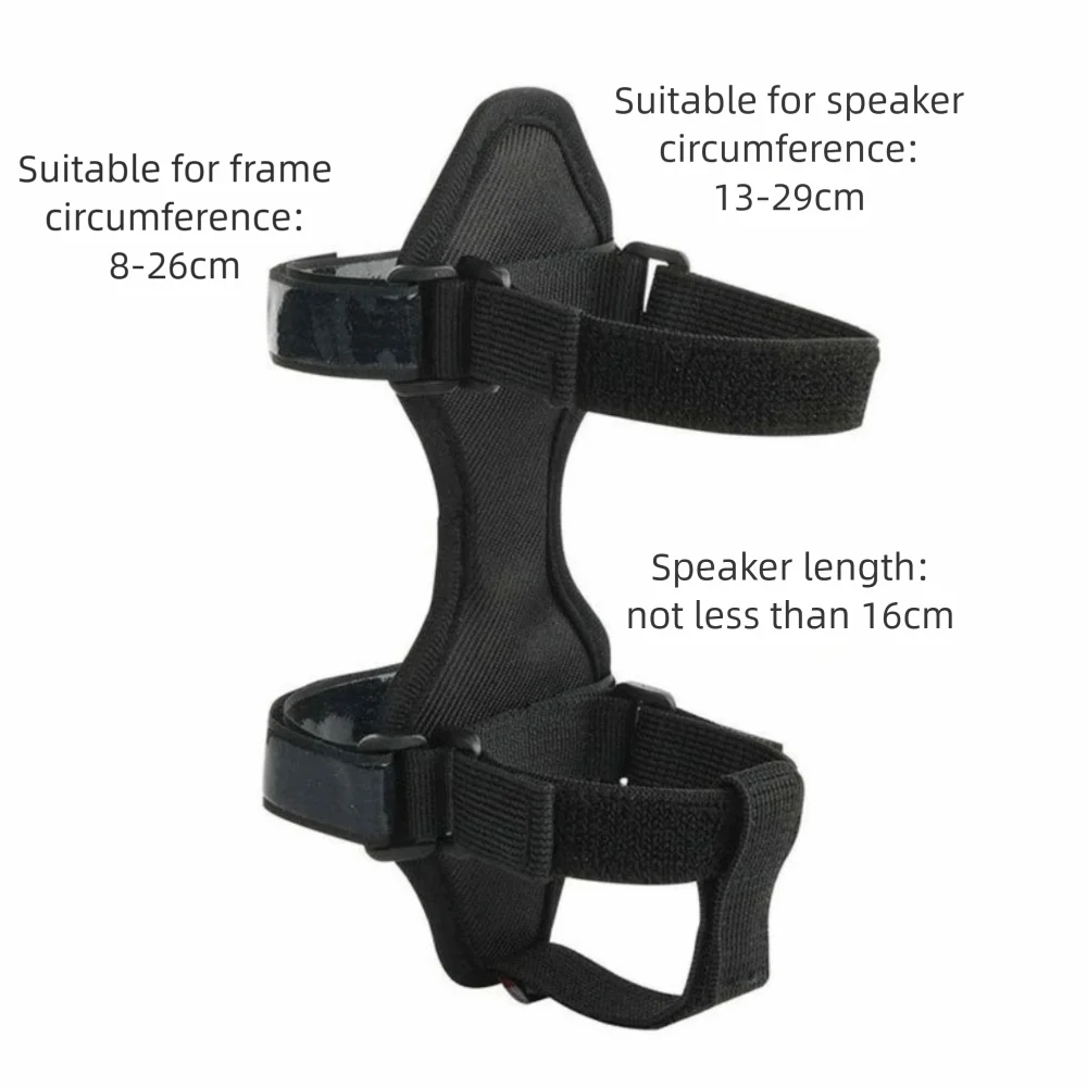Soporte para caja de sonido de Material de nailon, antideslizante, compatible con Bluetooth, soporte para altavoz, correa ajustable, carrito de GOLF