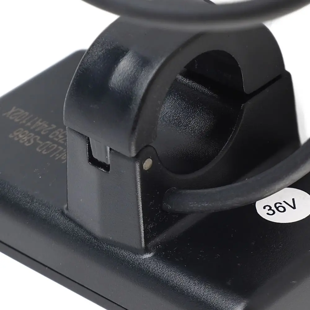 Pantalla LCD para bicicleta eléctrica, 24V, 36V, 48V, resistente al agua, odómetro de ciclismo de 5 pines, pantalla retroiluminada grande multifunción - imagen 2