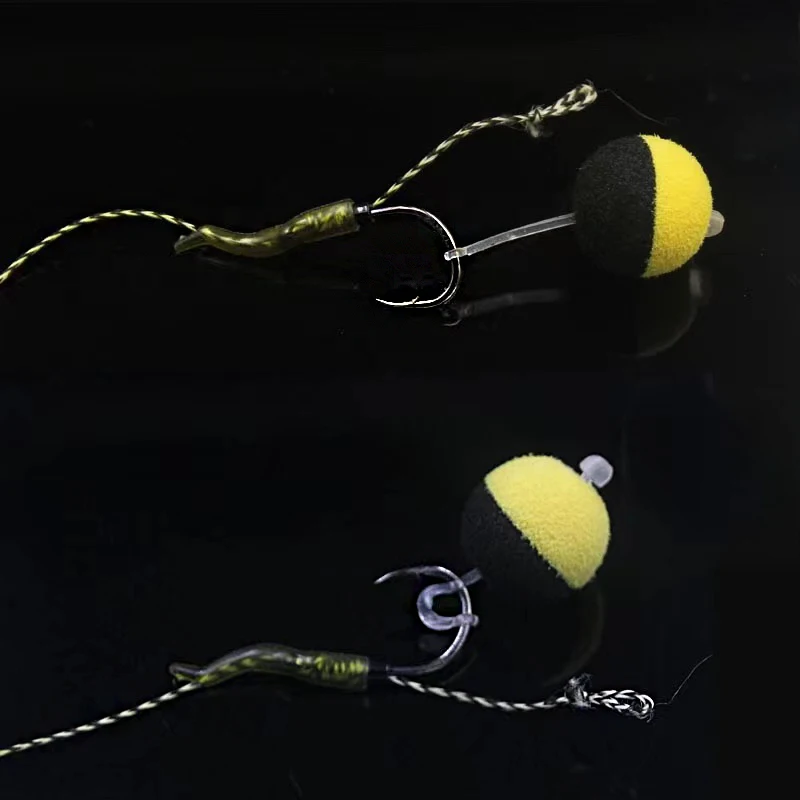 TIANNSII-accesorios de pesca de carpa, aparejos de pelo, cebo de pesca, topes Pop-Up, artículos de herramientas de pesca, 10/120 piezas - imagen 2