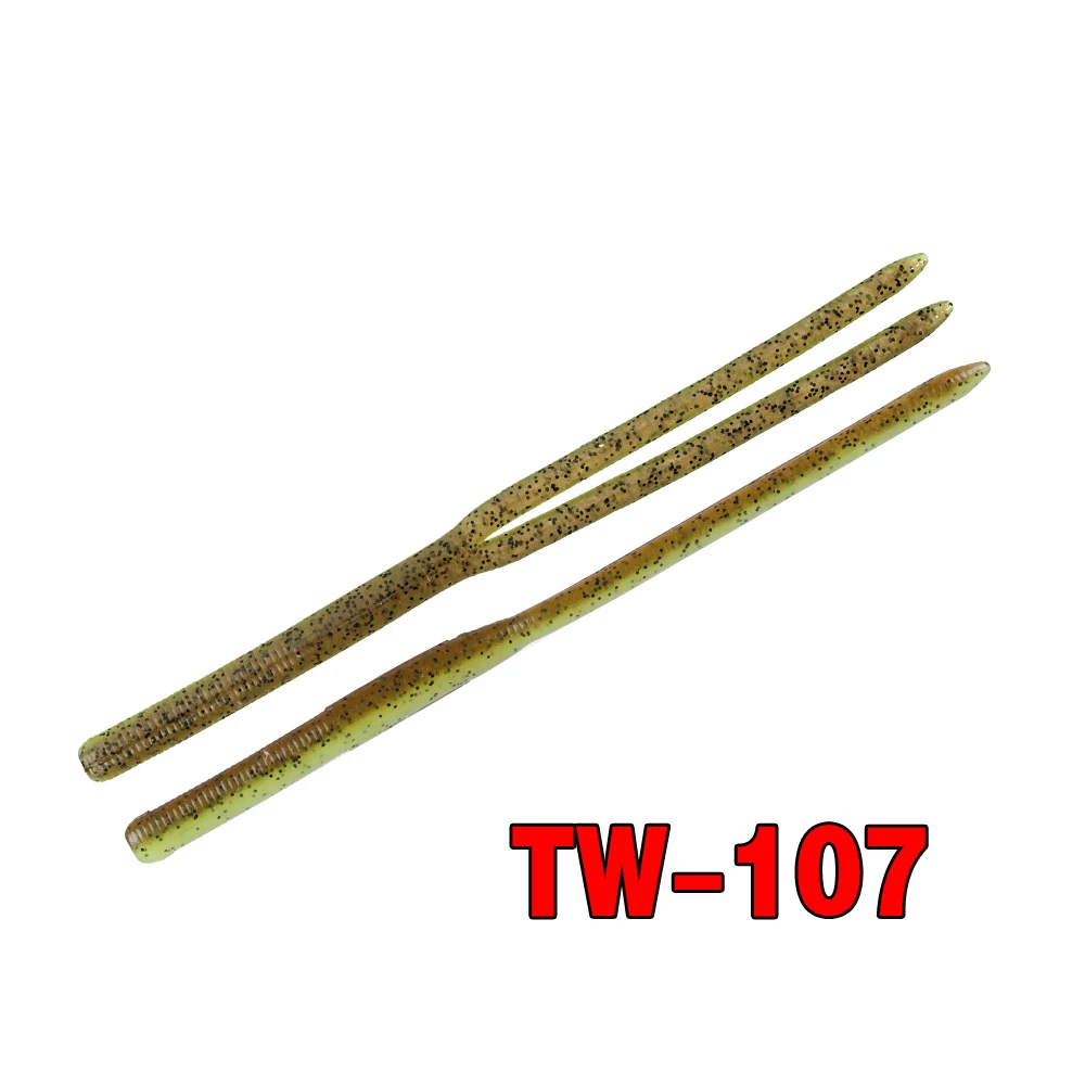 Cebo suave OSP importado de Japón, O.S.P, gusano de fideos de doble cola, señuelo loco 3D, pesca invertida NEKO, sin plomo - imagen 3