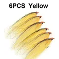 6PCS Yellow