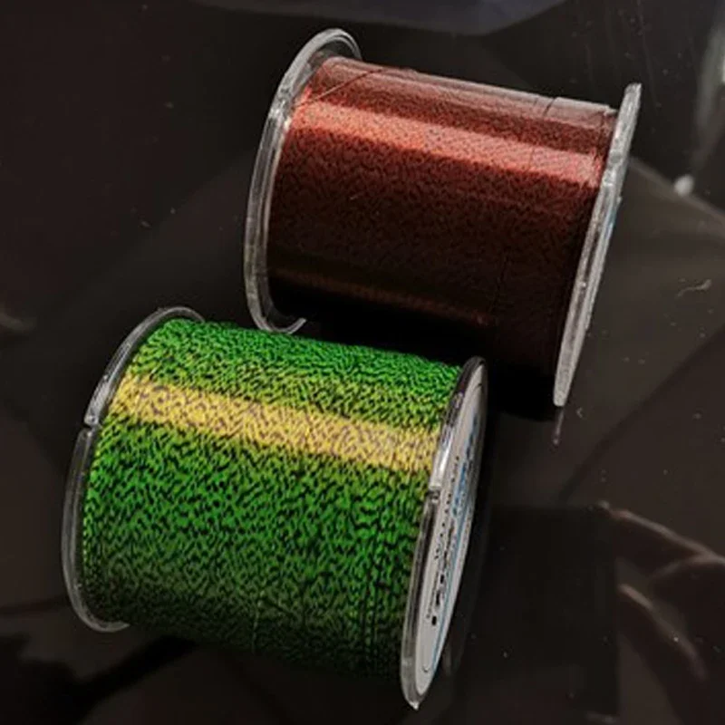 Línea de pesca Invisible dorada de 500m, línea de pesca de carpa manchada con revestimiento de fluorocarbono japonés, línea de pesca de carpa manchada - imagen 2