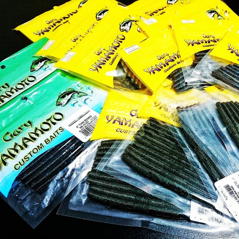 Señuelo suave importado de EE. UU. Yamamoto, 5 ", senko delgado, flaco, fideos Senko, insecto - imagen 3