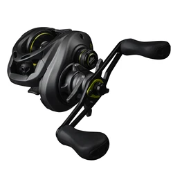 M1 Carrete Baitcasting 7.2:1 Freno Magnético Anillos Fibra Carbono