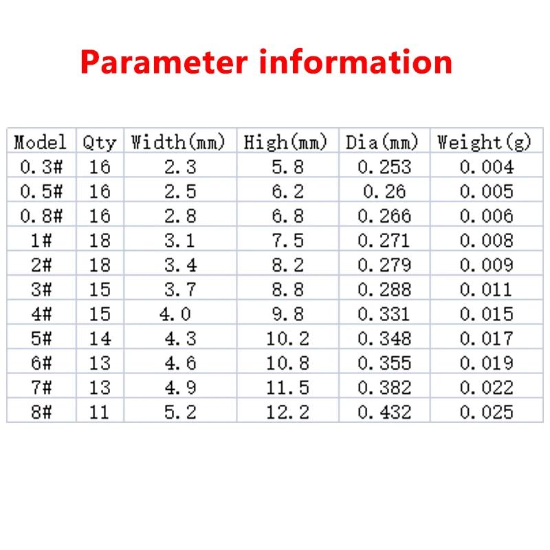 MARUTO-Mangas de cabeza de caña de pescar, anzuelo de pesca, acero al carbono, sin púas, para competición, 0,3-8 # - imagen 4