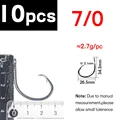 10pcs size 7-0