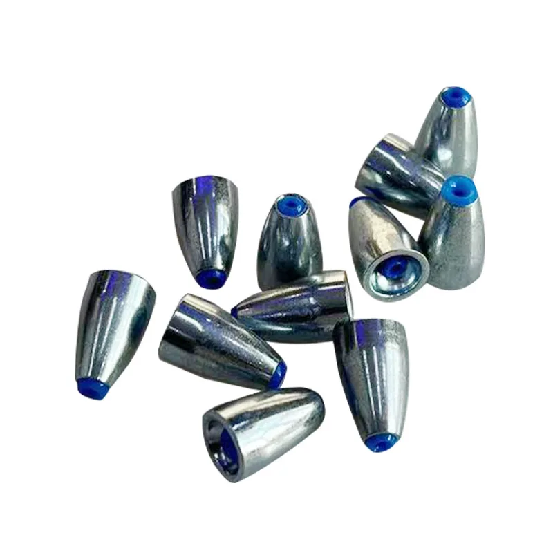 Accesorios para aparejos de pesca, plomo hacia abajo, alta dureza, aleación de acero al carbono, Metal, Carolina, Texas Rig, núcleo liso - imagen 5