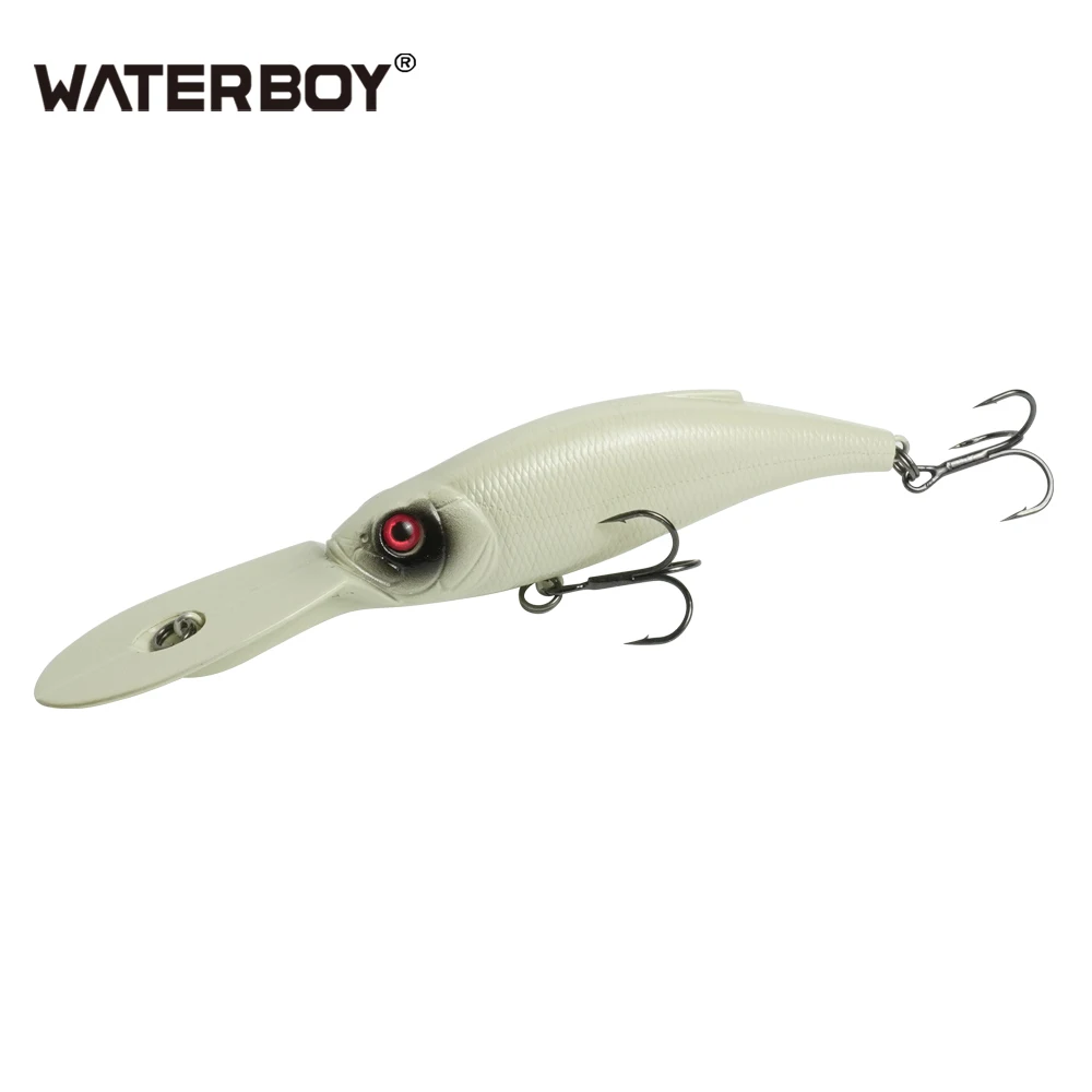 WATERBOY, 1 Uds., señuelo de Pesca Minnow, 9cm, 17g, cebo duro Topwater, cebo Wobbler, Crankbait, carpa, lubina, aparejos de Pesca SwimBait - imagen 4