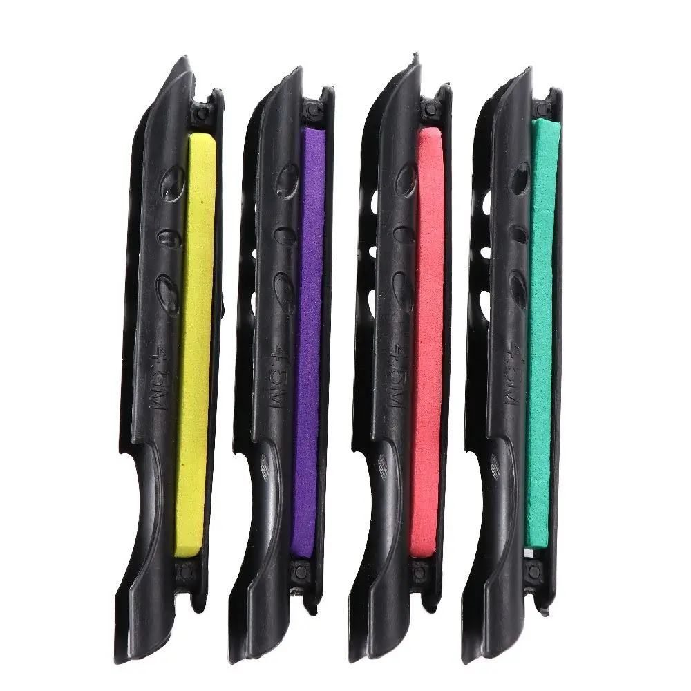 Placa de bobinado de pesca de plástico EVA, Clip en caña, soporte de línea de pesca, placa de bobinado, accesorios, herramientas, 10 unidades por lote - imagen 3