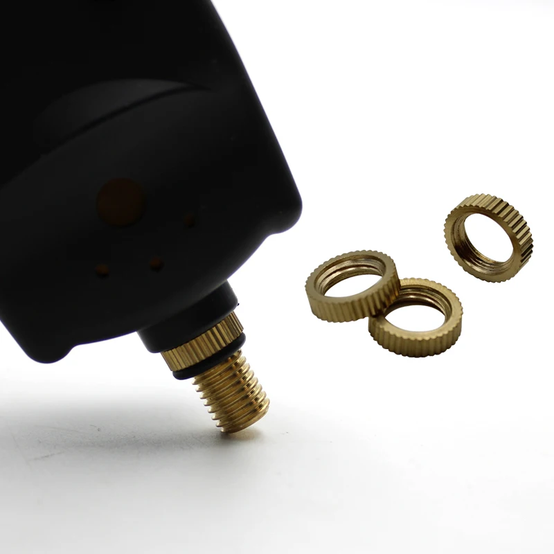 4 Uds. De palo de banco de acero inoxidable, alarma de mordida, tuercas de bloqueo, Material de aparejos de pesca de carpa, artículo de pesca de carpa, tornillo de cebo Boilies - imagen 2