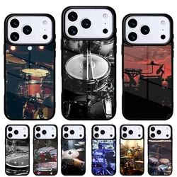 Funda iPhone con diseño de tambor musical – Carcasa trasera resistente​