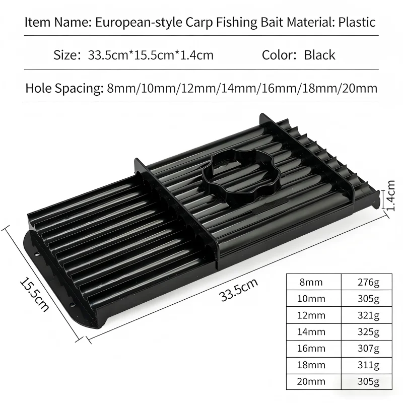Plato portátil cebo para carpa - imagen 4