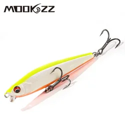 MOOKZZ 2023 - Minnow hundimiento 50 mm, 3,8 g, señuelo duro