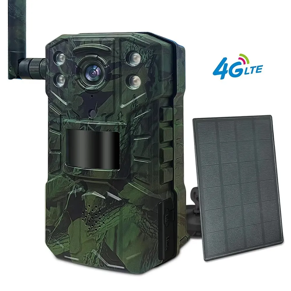 Cámara de caza 4G LTE solar con visión nocturna 30m y sensor PIR - imagen 5