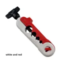 white and red