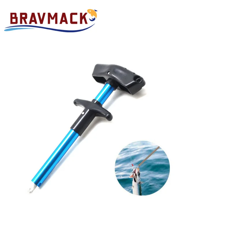 Herramienta removedora de anzuelos de pesca, removedor de señuelos de pesca, separador de anzuelos de tubo de aluminio, Extractor portátil de anzuelos, 1 Uds. - imagen 4