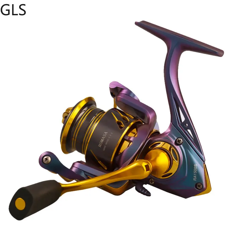 Carrete de pesca resistente al desgaste para carpa de alta velocidad, rueda giratoria intercambiable izquierda/derecha, carrete de fundición de metal, 6,2: 1, 5 + 1BB - imagen 4