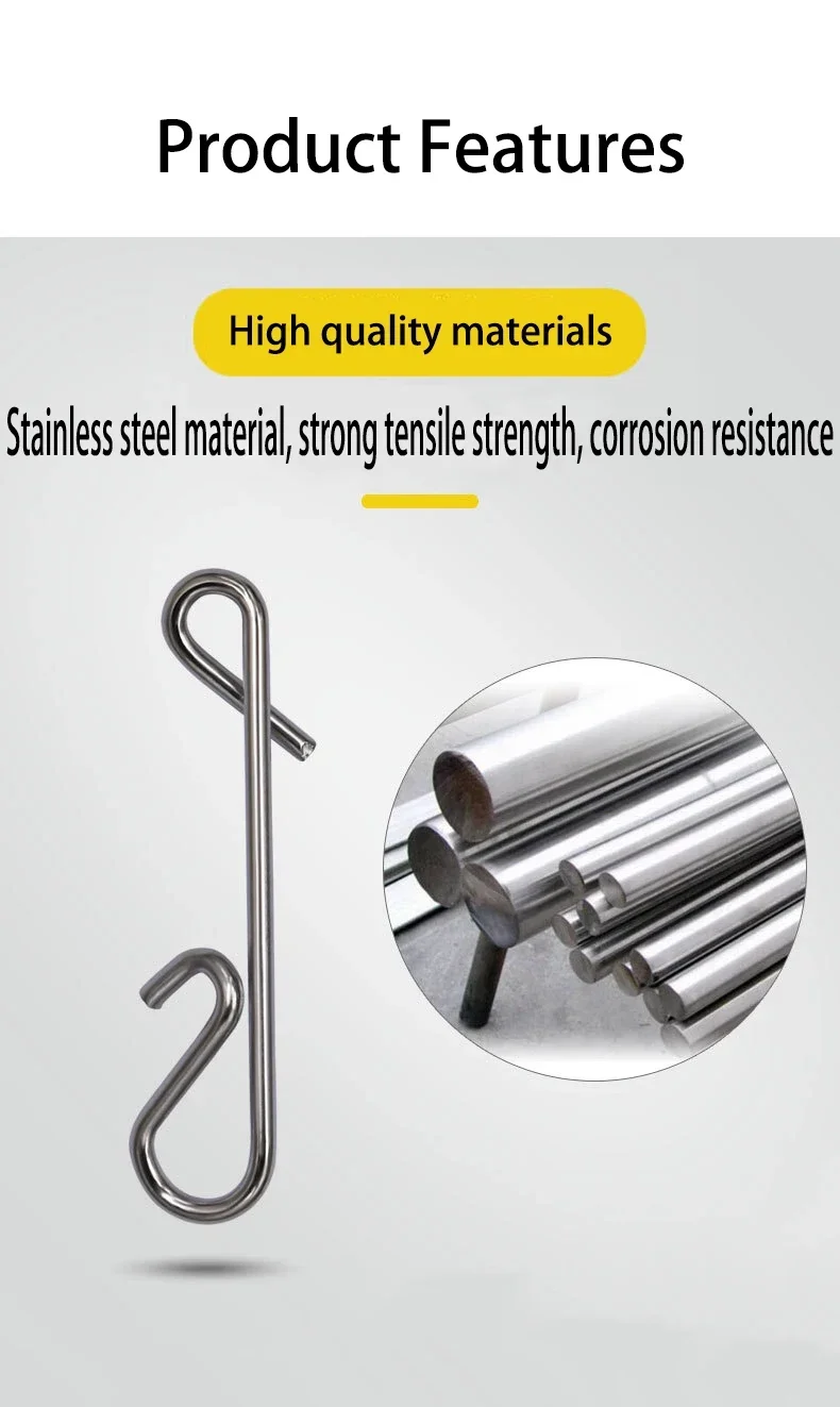 50 unids/caja conectores trenzados sin nudos barril giratorio accesorio herramienta de pesca Kit de señuelo - imagen 5