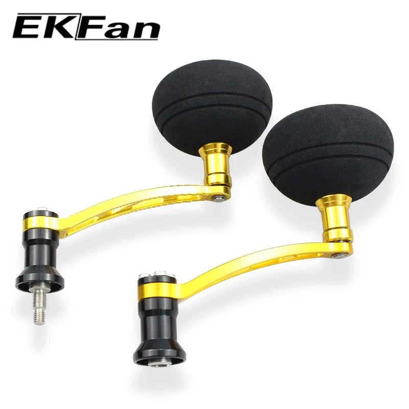 Ekfan-perillas EVA50MM para carrete de pesca giratorio DAI & SHI, Material de aleación de aluminio Procese, 83MM - imagen 4