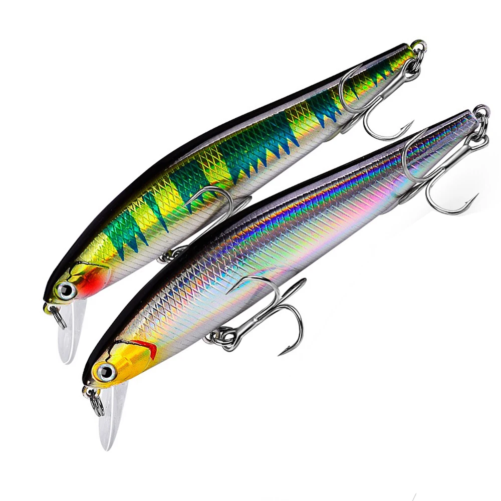 Señuelo de Pesca de pececillos, cebo duro que se hunde, Wobbler Jig, Crankbait, carpa a rayas, aparejos de Pesca SwimBait, 1 piezas - imagen 2