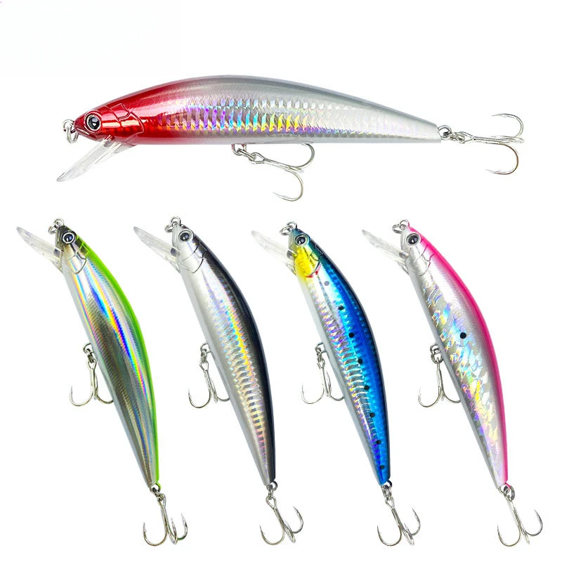 Señuelo de pesca de pececillo hundido, 140mm, 67G, cebo de hundimiento de mar pesado, pesca de agua salada, lubina, Jerkbait, señuelo giratorio Artificial, 1 ud. - imagen 2