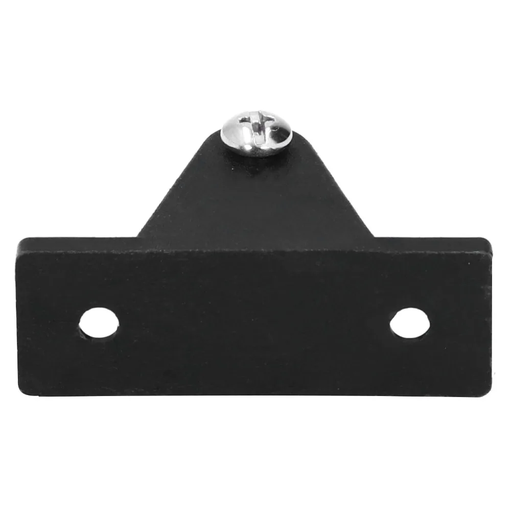 12 unids/set Hardware de montaje 7/8 ''bisagra de cubierta mandíbula negra tapa de extremo de ojo deslizante barco marino - imagen 3